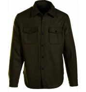 Рубашка SCHOTT Wool Blend Quilt Lined CPO Shirt OLIVE