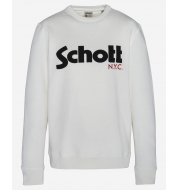 Толстовка SCHOTT SWCREW OFF WHITE