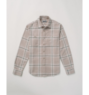 Рубашка SCHOTT Heavy Flannel Work Shirt SAND