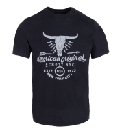 Футболка SCHOTT Longhorn Tee BLK