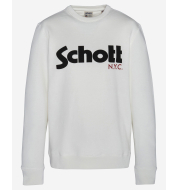 Толстовка SCHOTT SWCREW OFF WHITE