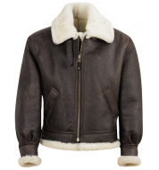Куртка SCHOTT Classic B-3 Sheepskin Leather Bomber Jacket 257S BROWN