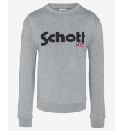 Толстовка SCHOTT SWCREW HEAT.GREY