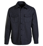Рубашка SCHOTT Wool Blend Quilt Lined CPO Shirt GREY