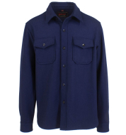 Рубашка SCHOTT Men's CPO Wool Shirt BLUE