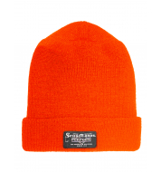 Шапка SCHOTT Men's Cap Skully-Hat ORANGE