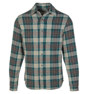 Рубашка SCHOTT Plaid Cotton Flannel Shirt BLUE