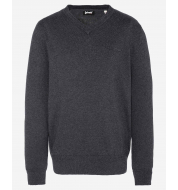 Свитер Schott V NECK SWEATER PLBEAL2 ANTHRACITE