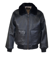 Куртка SCHOTT G-1 Leather Flight Jacket BLACK