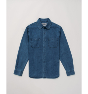 Рубашка SCHOTT Denim Work Shirt LIGHT INDIGO