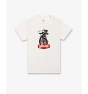 Футболка SCHOTT Moto Gal Tee Off White