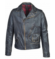Куртка SCHOTT косуха Hand Vintaged Cowhide D-Pocket Jacket BLK PER28