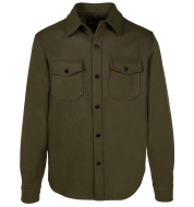 Рубашка SCHOTT Men's CPO Wool Shirt OLIVE