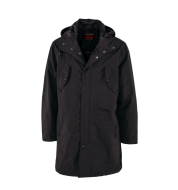 Куртка SCHOTT Cotton Blend Fishtail Coat BLACK 8557