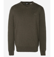 Свитер Schott V NECK SWEATER PLBEAL2 BRONZE