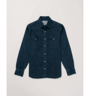 Рубашка SCHOTT Denim Western Shirt INDIGO