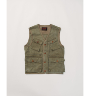 Жилет SCHOTT Stone Washed Utility Vest OLIVE