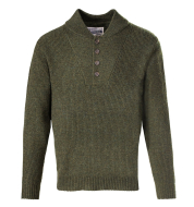 Свитер Schott Wool Blend Military Henley Sweater MOSS