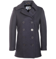 Бушлат женский SCHOTT Womens Wool Peacoat 754W NAVY
