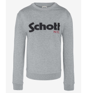 Толстовка SCHOTT SWCREW HEAT.GREY