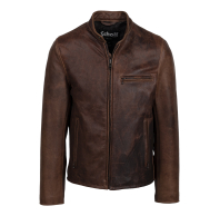 Куртка SCHOTT CAFE RACER JACKET 550 Brown