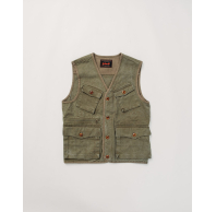 Жилет SCHOTT Stone Washed Utility Vest OLIVE