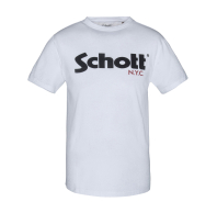 Футболка SCHOTT TS LOGO White