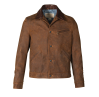 Куртка SCHOTT Nubuck Cowhide Mechanic's Jacket Brown