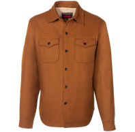 Рубашка SCHOTT Wool Blend Faux Sherpa Lined CPO Shirt COYOTE
