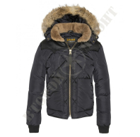 Пуховик Schott LMR5100 BLACK/BLACK