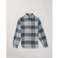 Рубашка SCHOTT Heavy Flannel Work Shirt OCEAN