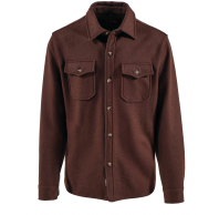 Рубашка SCHOTT Men's CPO Wool Shirt BRN