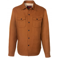 Рубашка SCHOTT Wool Blend Faux Sherpa Lined CPO Shirt COYOTE