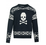 Свитер Schott Wool Blend Motif Sweater SW2032 BLK
