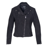 Куртка SCHOTT косуха Women's Fitted Suede Motorcycle Jacket 206W BLK
