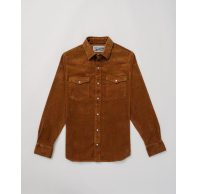 Рубашка SCHOTT Corduroy Western Shirt TOBACCO