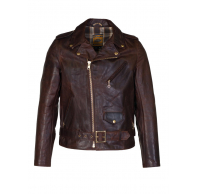Куртка SCHOTT косуха 619 Lightweight Naked Perfecto Motorcycle Jacket BROWN