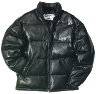 Пуховик кожаный SCHOTT DOWN LEATHER 214D