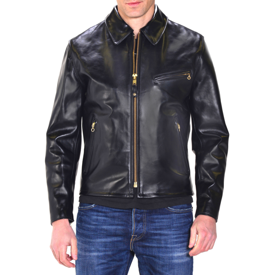 Куртка Schott Classic Horsehide Racer Motorcycle 689H BLK